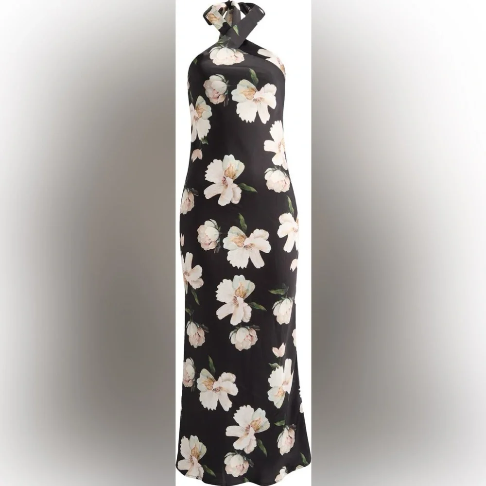 PETAL & PUP Grasie Floral Print Halter Cocktail Dress ❤️NWT❤️IN STORES❤️ - Picture 5 of 5